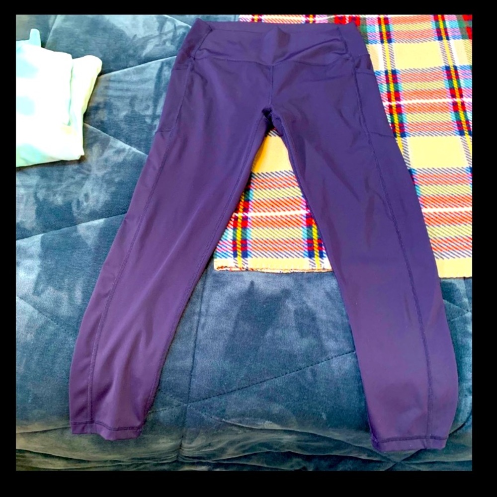 ZYIA navy workout leggings